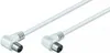 Goobay 11520 Cavo d'antenna angolato ( Presa coassiale a Anteprima dell’immagine prodotto 3