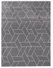 Kuscheldecke Geometrisch Grau Tagesdecke Kuschelig Produktbild-Vorschau 2