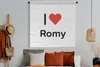 MuchoWow® Wandteppich Wandbehang Ich liebe - Romy - Mädchen Produktbild-Vorschau 4