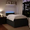 The Living Store Boxspringbett mit Matratze Schwarz 120x190 Produktbild-Vorschau 6