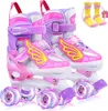 Hozzen Rollschuhe Mädchen Kinder S (Größe 38-41) Produktbild-Vorschau 1