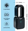 Ventilateur De Table Sans Pales Rechargeable Usb, 3 Voir les images du produit 2