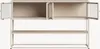 Sideboard 'Säkylä' mit 4 Glastüren 2 Innenfächern und 1 Produktbild-Vorschau 6