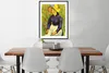 MuchoWow® MuchoWow® Gerahmtes Poster Bäuerin mit gelbem Produktbild-Vorschau 3