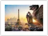Poster - Poster ohne Rahmen - Wasserspeier Turm Eiffel - Produktbild-Vorschau 1