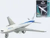 Metall-Flugzeugrückzug weiß 14 x 13 cm Produktbild-Vorschau 2