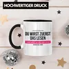 Trendation - Lustige Tasse mit Gag Plottwist Geschenkidee Produktbild-Vorschau 3