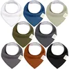 8 Stück Dreieckstuch Baby Junge Mädchen Unisex Lätzchen Produktbild-Vorschau 1