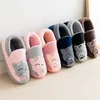 ASKSA Damen Herren Pluesch Baumwolle Hausschuhe Damen Produktbild-Vorschau 3