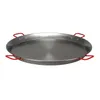 A paella pan with red handles on a white background. Anteprima dell’immagine prodotto