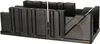 A black plastic miter box is shown from a slightly elevated front-left angle against a white background. Produktbild-Vorschau