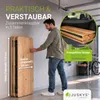 Juskys Bierzeltgarnitur 3-teilig Biertischgarnitur mittig Produktbild-Vorschau 5