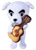 A plush toy of the character KK Slider from Animal Crossing holding a guitar. Produktbild-Vorschau