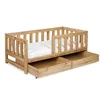 Cassetto sotto il letto per bambini 80x160 ALABANA – rovere Anteprima dell’immagine prodotto 2