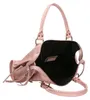 Sac bandoulière pour femmes, en daim imprimé, avec Voir les images du produit 6