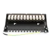 ARLI Patchpanel inkl. 12x Keystone Cat8.1 Module – 12-Port Produktbild-Vorschau 4