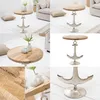 cagü: Design Beistelltisch [ANCORA] Mango mit Silber Produktbild-Vorschau 7