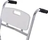 HOMCOM Chaise percée à roulettes - fauteuil roulant percé - Voir les images du produit 4