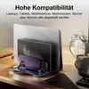 Vertikaler Laptop-Ständer, doppelt verstellbar, 3 Fächer, Produktbild-Vorschau 6