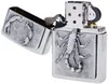 Zippo stormaansteker - Zodiac Schorpioen, satijnchroom, Productafbeelding-voorbeeld 2