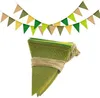 Wimpelkette Outdoor Wetterfest Salbeigrün, 24M Wimpelkette Produktbild-Vorschau 1