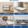 Lit pliant ROSEJANE 90x200 cm avec matelas en mousse à Voir les images du produit 9