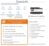 A product overview with features and benefits of an HP OfficeJet Pro printer. Voir les images du produit