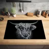 KitchenYeah© Herdabdeckplatte Schottischer Highlander - Produktbild-Vorschau 2