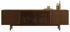 Lowboard LINN, 180 cm aus Massivholz, Nussbaum Finish - TV Produktbild-Vorschau 4