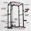 FitEngine Power Rack Power Cage mit Latzug Kabelzug Produktbild-Vorschau 4