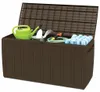 vidaXL Kissenbox Braun 117x45,5x57,5 cm 270 L Produktbild-Vorschau 3