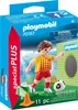 PLAYMOBIL Giocatore di calcio con parete porta, 70157 Anteprima dell’immagine prodotto 3