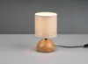 Lampe de table LUCI marron et blanche, 1xE14x40W, tissu, Voir les images du produit 3