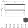 Ø 160 mm Ofenrohr Doppelwandfutter Produktbild-Vorschau 2