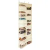Závesný organizér obuvi, 160x55x16 cm - Béžový Náhľad obrázku produktu 1