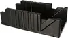 A black plastic miter box is shown against a white background. Produktbild-Vorschau