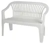 Panchina Da Giardino "Diva" Bianca - cm.55x114x82h. - peso Anteprima dell’immagine prodotto 3