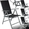tectake® Klappbare Gartenstühle mit verstellbarer Lehne, Produktbild-Vorschau 1