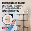 tesa Klebeschraube für Mauerwerk und Stein, Halteleistung 5 Produktbild-Vorschau 2