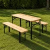 HAGO24 Kindersitzgruppe Picknickbank Gartenbank Produktbild-Vorschau 1