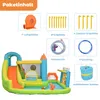Merax Kinder Hüpfburg Outdoor Spielburg mit Rutsche & Produktbild-Vorschau 12