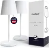 charlique® LED Akku Tischlampe mini (Doppelpack) - Dinner Produktbild-Vorschau 1