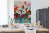 MuchoWow® Poster Malerei - Ölgemälde - Blumen 120x160 cm - Produktbild-Vorschau 3