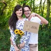 Mr. & Mrs. Panda holzbild Hund Liebe DIN A4 - Hundeglück - Produktbild-Vorschau 5