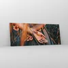 Bilder auf glas - Einteilig - Frau Hände Wiese - 100x40cm - Produktbild-Vorschau 4