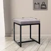 CLP Sitzhocker Barci mit Polsterung und schwarzem Produktbild-Vorschau 2