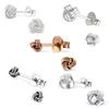 Ohrstecker Knoten: Ohrringe Silber 925 Modell 4 Produktbild-Vorschau 2