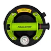 A top-down view of a vacuum lifter with a handle and pressure gauge. Produktbild-Vorschau