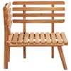 vidaXL Canapé d'angle de jardin avec coussins en bois Voir les images du produit 3