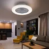 Ventilatore da soffitto a LED STRALSUND Ø50cm argento Anteprima dell’immagine prodotto 23